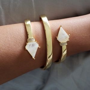 LUV AJ Moonstone Cuff